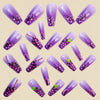 12 Sizes-24 Pcs Press On Nails Y1380