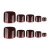 12 Sizes-24 Pcs Press On Nails JP4261