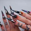 12 Sizes-24 Pcs Press On Nails JP3517