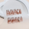 12 Sizes-24 Pcs Press On Nails R835