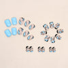 12 Sizes-24 Pcs Press On Nails W854
