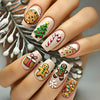 12 Sizes-24 Pcs Press On Nails Y1285
