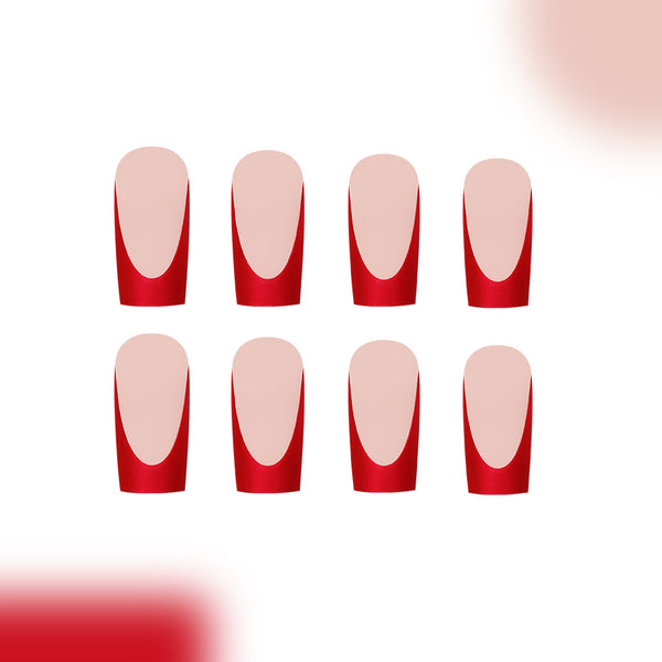 12 Sizes-24 Pcs Press On Nails C785