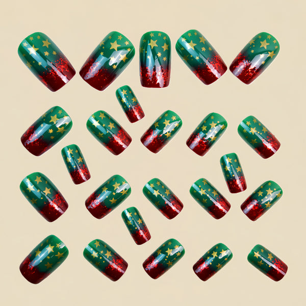 12 Sizes-24 Pcs Press On Nails Y1704