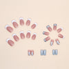 12 Sizes-24 Pcs Press On Nails W379