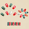 12 Sizes-24 Pcs Press On Nails Y1269