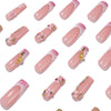 12 Sizes-24 Pcs Press On Nails JP4351
