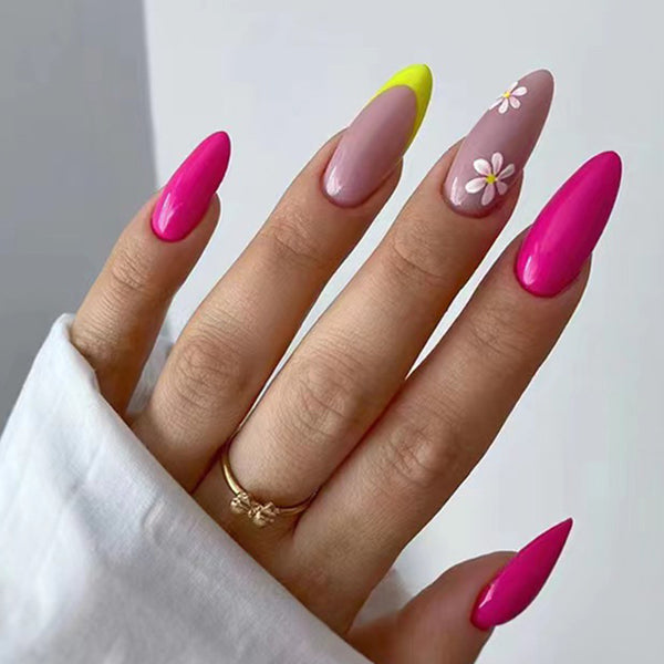 12 Sizes-24 Pcs Press On Nails W101