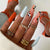 12 Sizes-24 Pcs Press On Nails W173