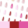 12 Sizes-24 Pcs Press On Nails JP2442