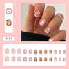 12 Sizes-24 Pcs Press On Nails R804