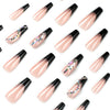12 Sizes-24 Pcs Press On Nails JP2446