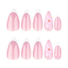 12 Sizes-24 Pcs Press On Nails JP3893