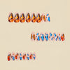 12 Sizes-24 Pcs Press On Nails Y1960