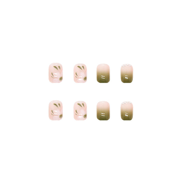 12 Sizes-24 Pcs Press On Nails Z315