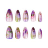 Almond Glossy Medium Press on Nails