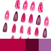 12 Sizes-24 Pcs Press On Nails JP3967