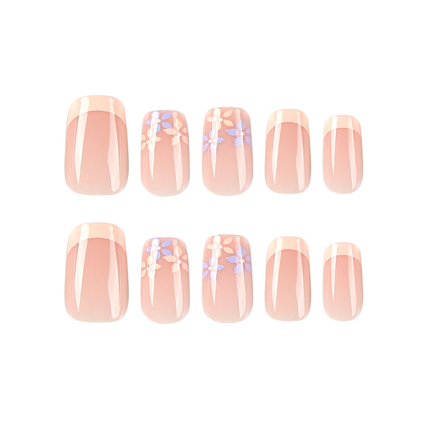 12 Sizes-24 Pcs Press On Nails JP2607