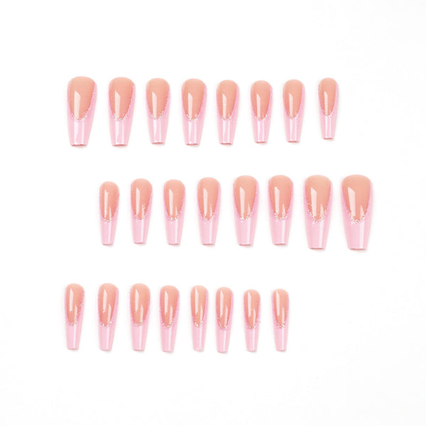 12 Sizes-24 Pcs Press On Nails JP1733