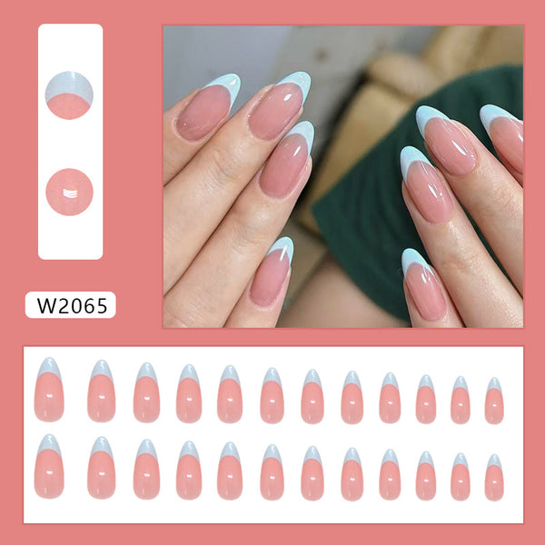 12 Sizes-24 PcsPress On Nails W2065