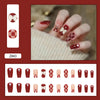 12 Sizes-24 Pcs Press On Nails Z843