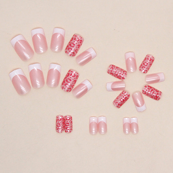 12 Sizes-24 Pcs Press On Nails W710