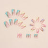 12 Sizes-24 Pcs Press On Nails W766