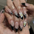 12 Sizes-24 Pcs Press On Nails JP4342