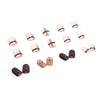 12 Sizes-24 Pcs Press On Nails Z438