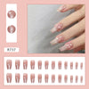 12 Sizes-24 Pcs Press On Nails R737
