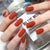 12 Sizes-24 Pcs Press On Nails CF009