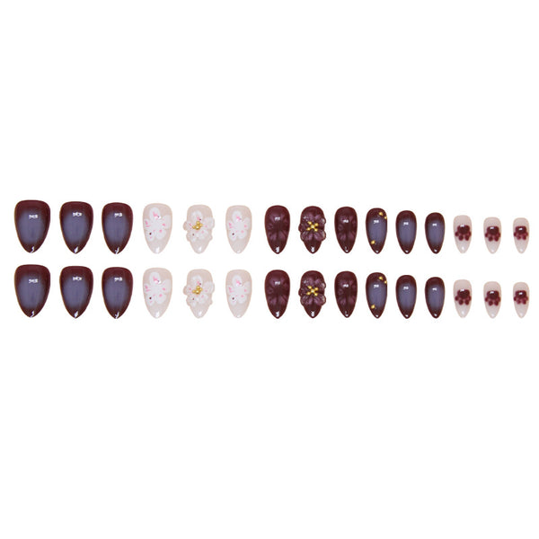 30 Pcs Press On Nails Z876