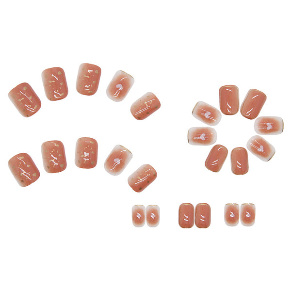 12 Sizes-24 Pcs Press On Nails R374