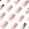 12 Sizes-24 Pcs Press On Nails JP2488