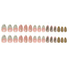 12 Sizes-24 Pcs Press On Nails W1719
