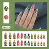 12 Sizes-24 Pcs Press On Nails W1925