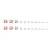 12 Sizes-24 Pcs Press On Nails F074