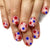 12 Sizes-24 Pcs Press On Nails C864