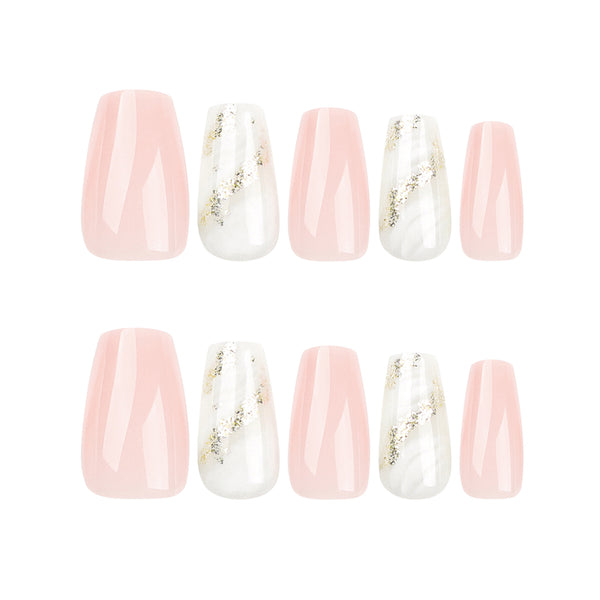 12 Sizes-24 Pcs Press On Nails JP3224