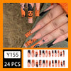 12 Sizes-24 Pcs Press On Nails Y155
