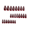 12 Sizes-24 Pcs Press On Nails JP3133