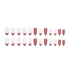 12 Sizes-24 Pcs Press On Nails W955