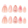 12 Sizes-24 Pcs Press On Nails JP3861