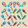 12 Sizes-24 Pcs Press On Nails Y1241