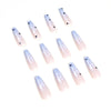 12 Sizes-24 Pcs Press On Nails JP1596