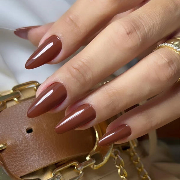 12 Sizes-24 Pcs Press On Nails W1613