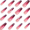12 Sizes-24 Pcs Press On Nails JP2793