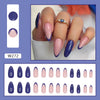 12 Sizes-24 Pcs Press On Nails W272
