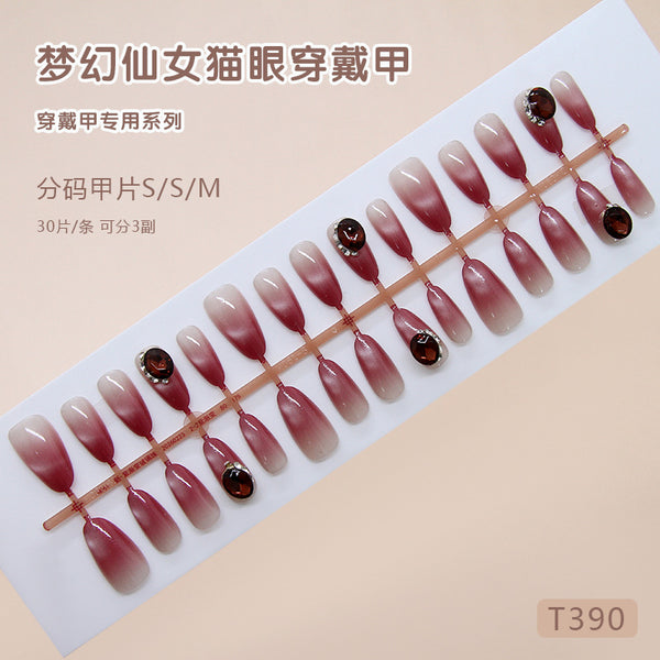30 Pcs Press On Nails Z1311
