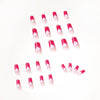 12 Sizes-24 Pcs Press On Nails JP1131